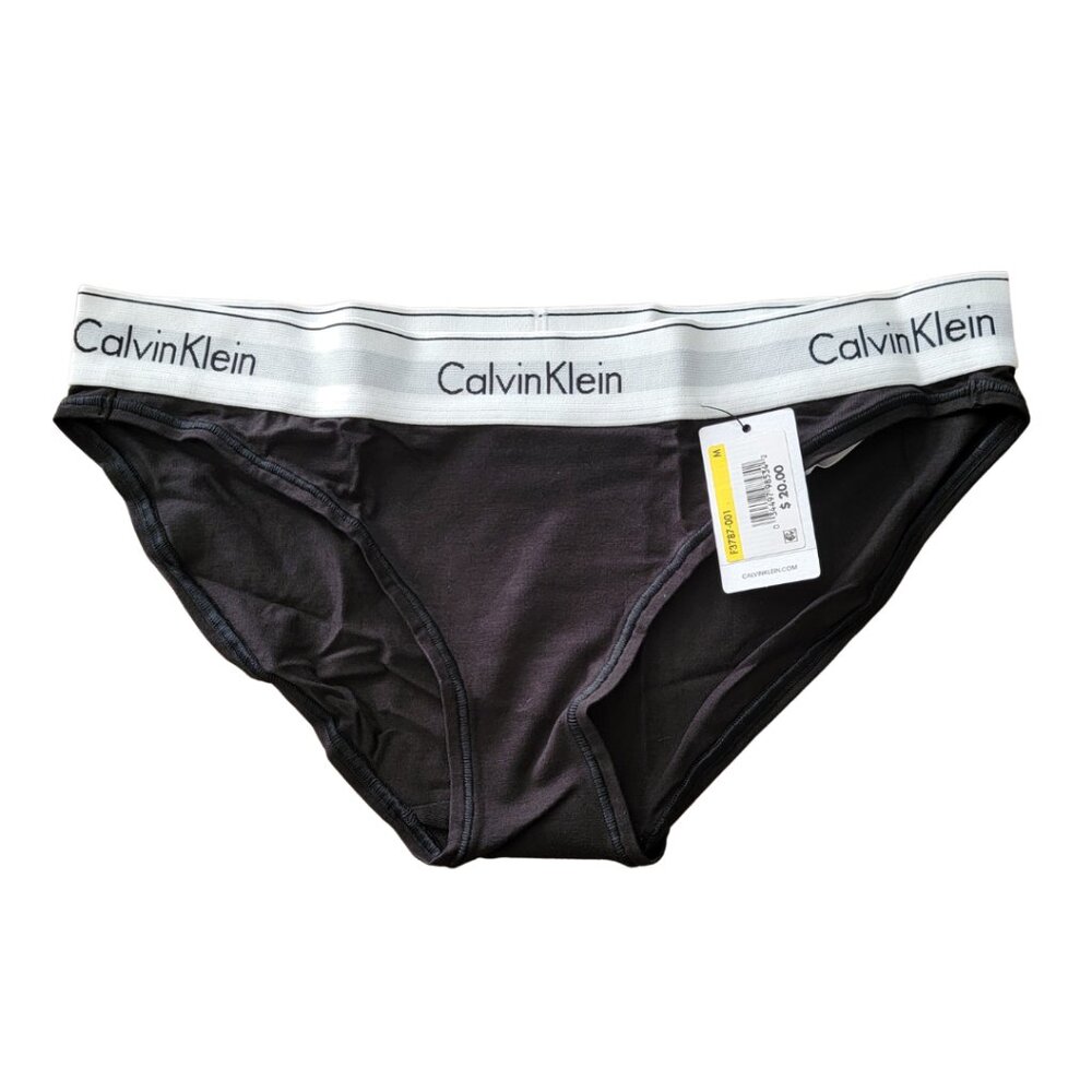 Calvin Klein Modern Cotton bikini panties, featuring a branded waistband - Picture 2 of 10
